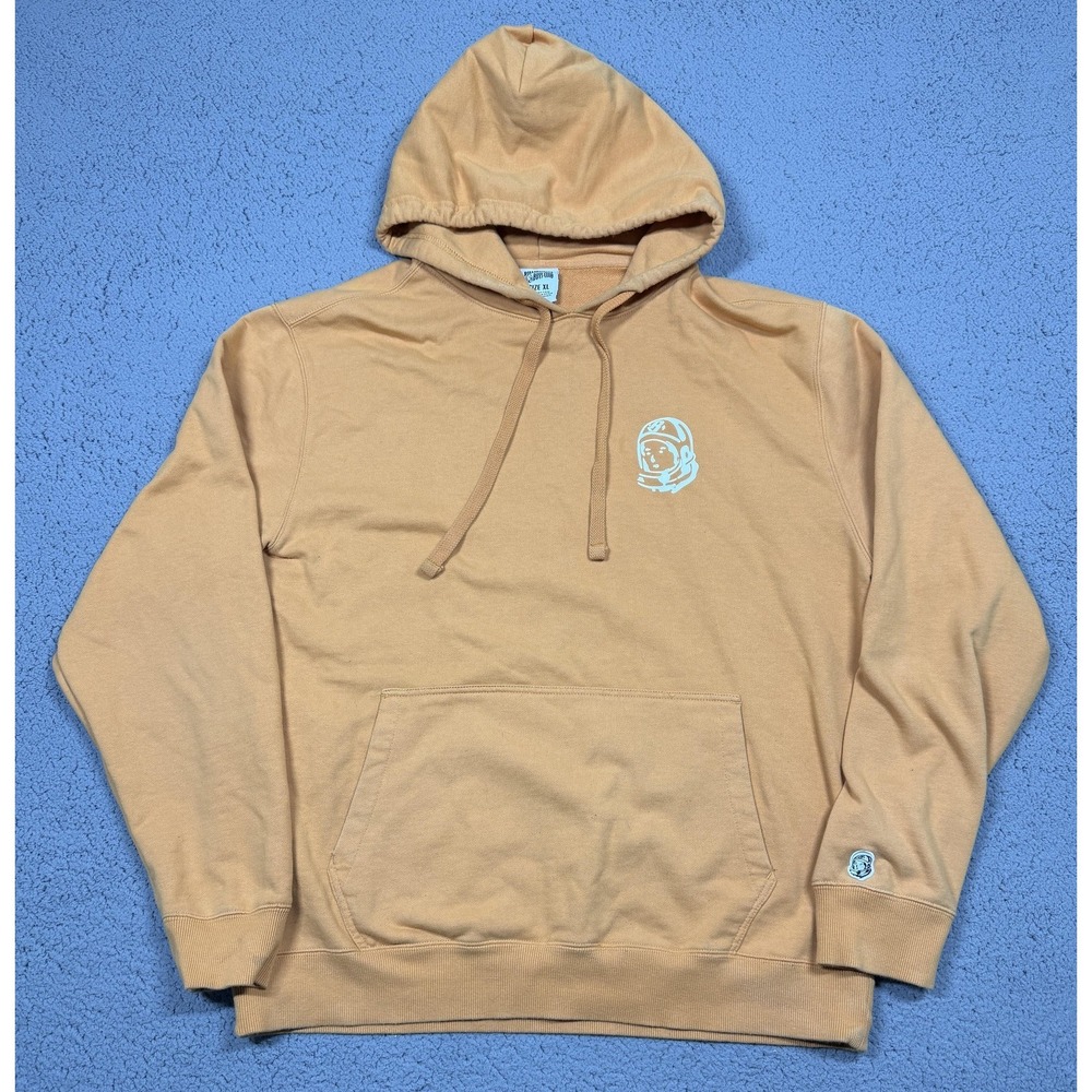 Billionaire Boys Club Hoodie Mens XL Orange Car Fleece Pullover‎ Oversized
